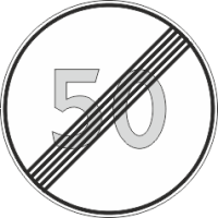 3.25 Конец ограничение скорости