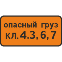 8.19 Класс опасного груза